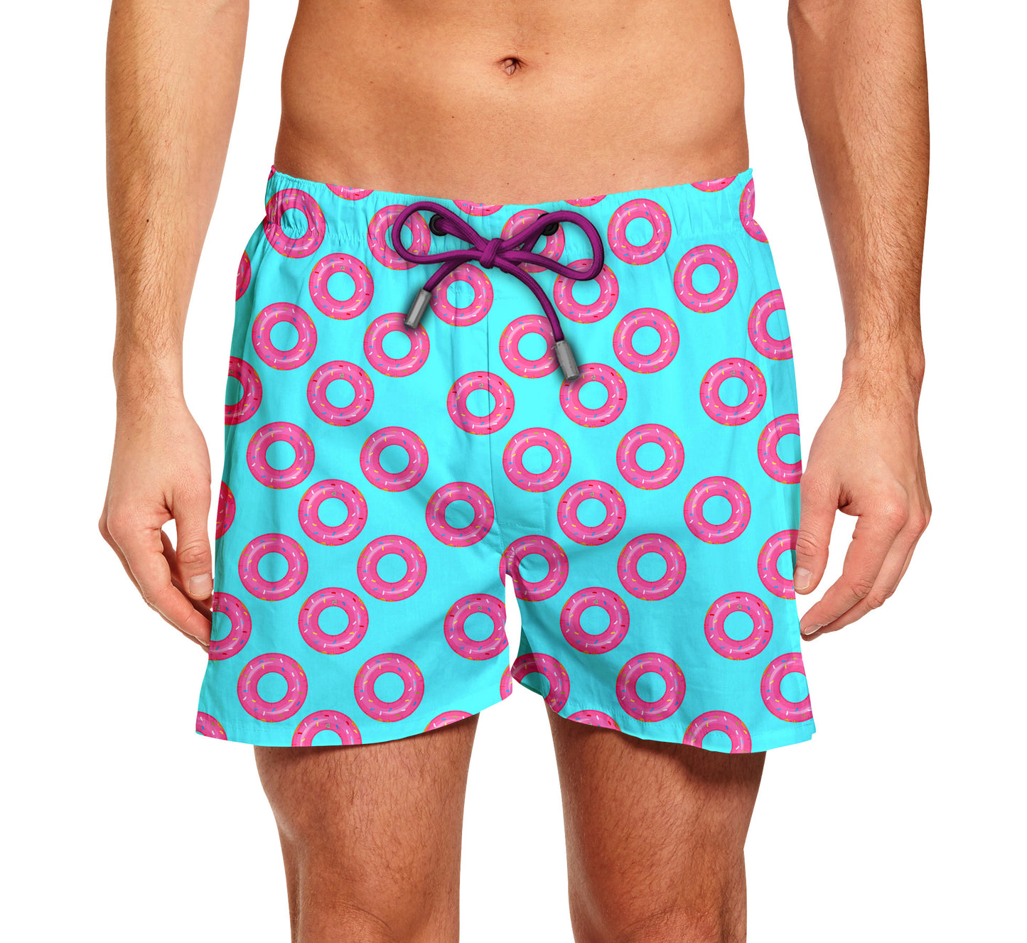 Traje de Baño Hombre Corto Cómodo Secado Rápido Short Swimwear Fast Dry - Rushy Swimwear DONUT